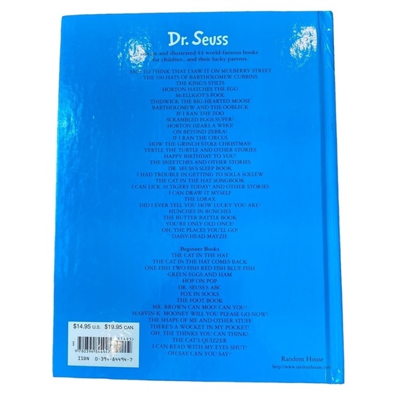 Dr Suess And to Think that I Saw It On Mulberry Street Discontinued - Picture 3 of 3